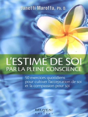 cover image of L'estime de soi par la pleine conscience